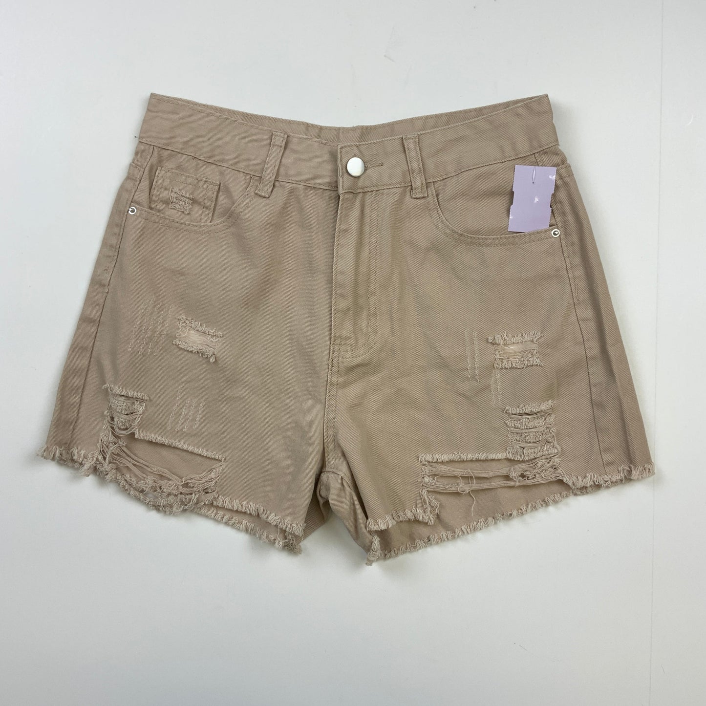 Tan Shorts Shein, Size 6