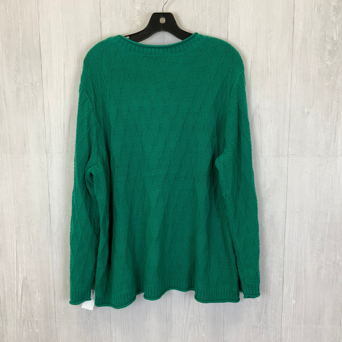 Sweater By Cj Banks In Green, Size: 2x