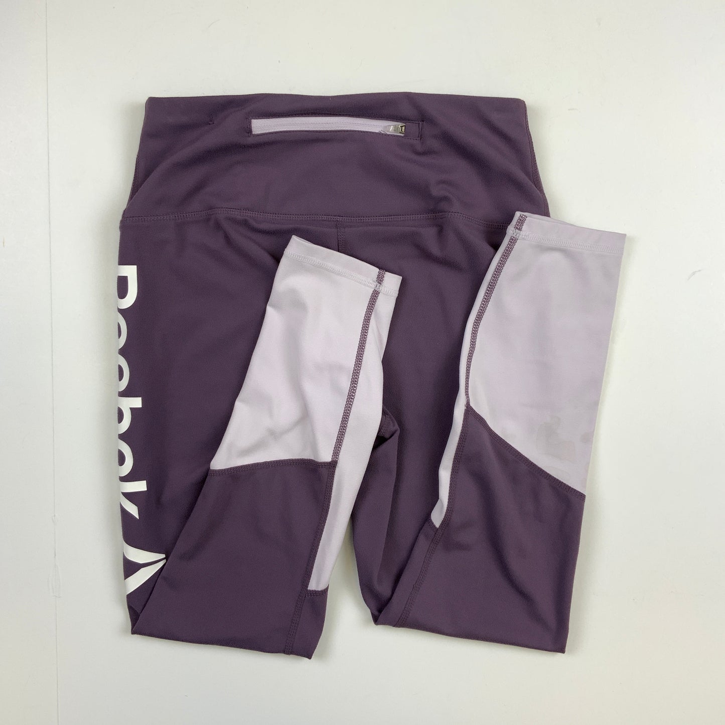 Athletic Leggings By Reebok In Purple, Size: S