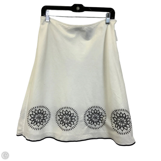 Skirt Midi By New York And Co In White, Size: S