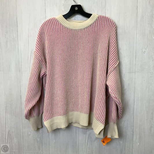 Sweater By Miss Love In Pink, Size: M