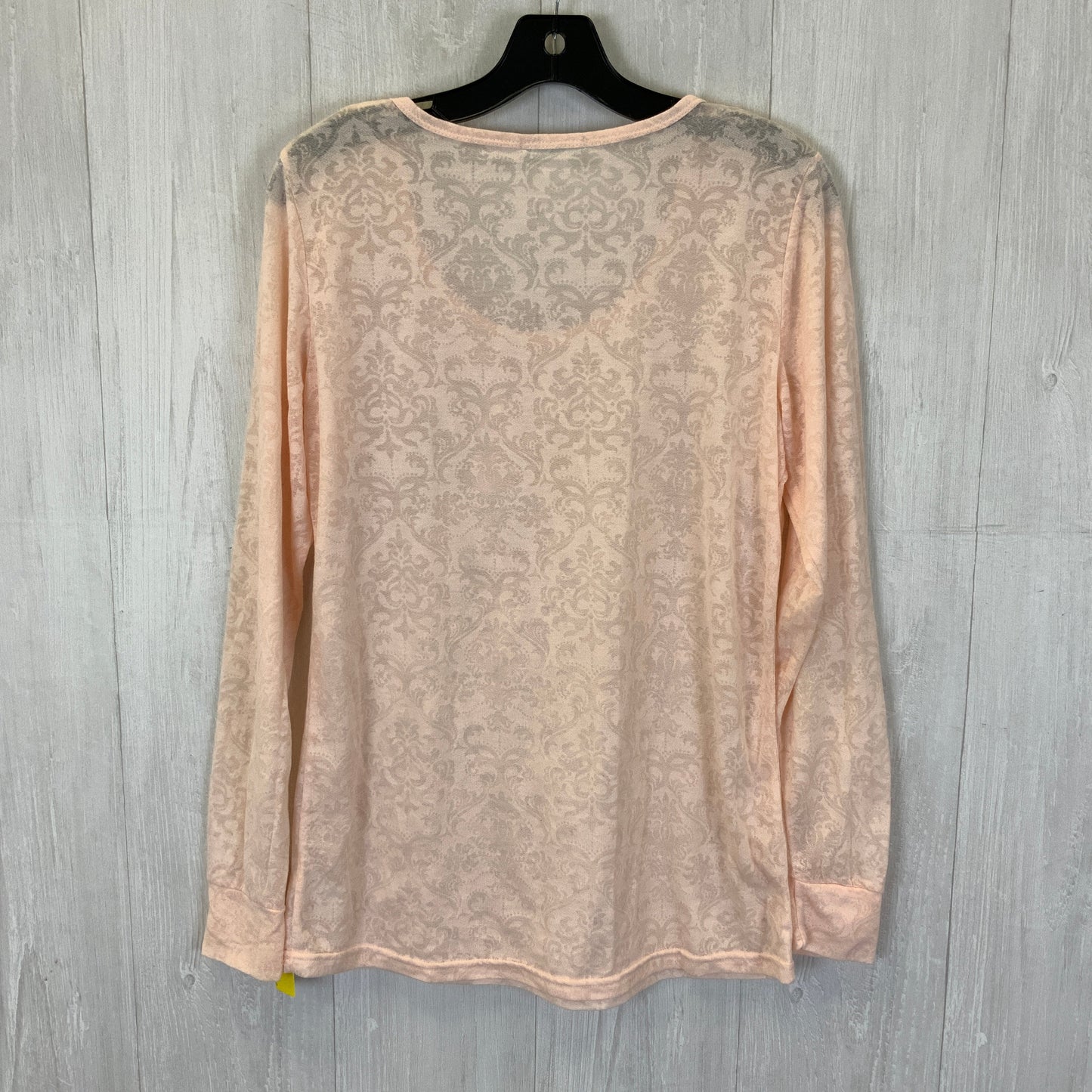 Top Long Sleeve By Maurices In Pink, Size: Xl