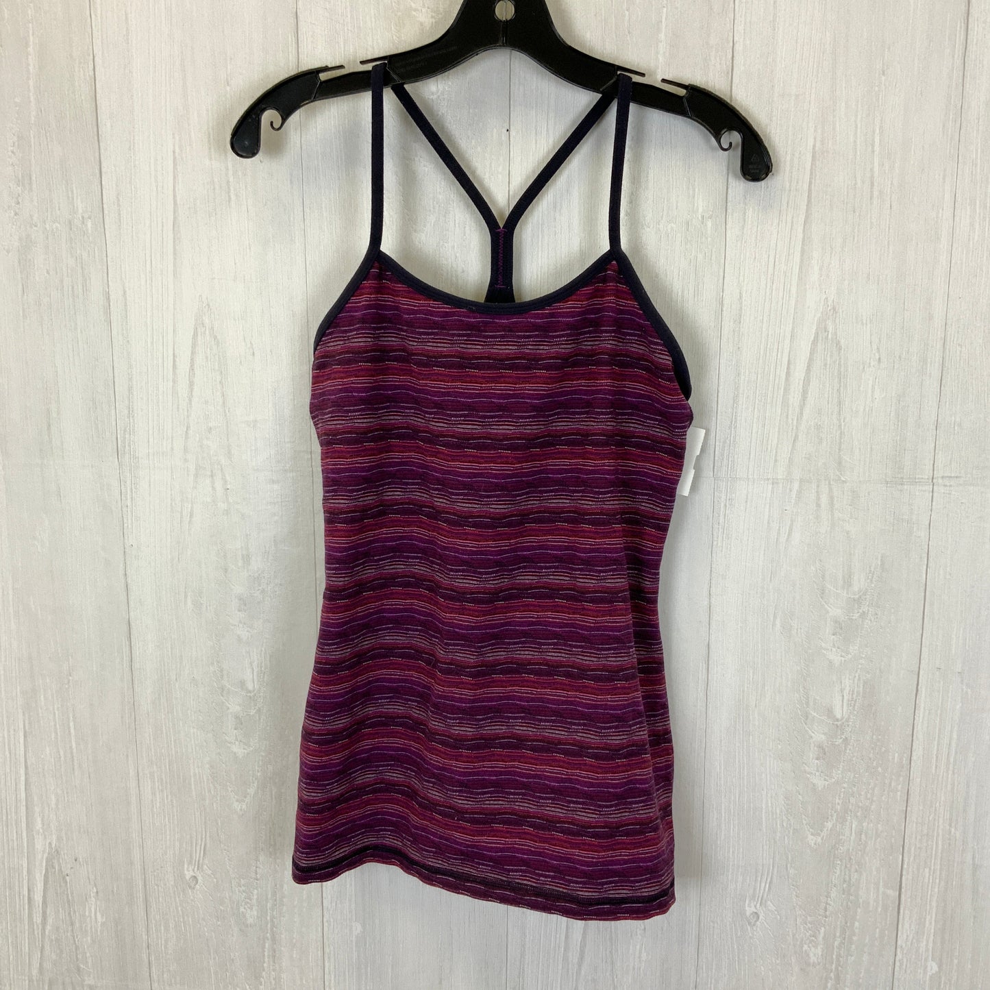 Athletic Tank Top By Lululemon In Purple, Size: 8