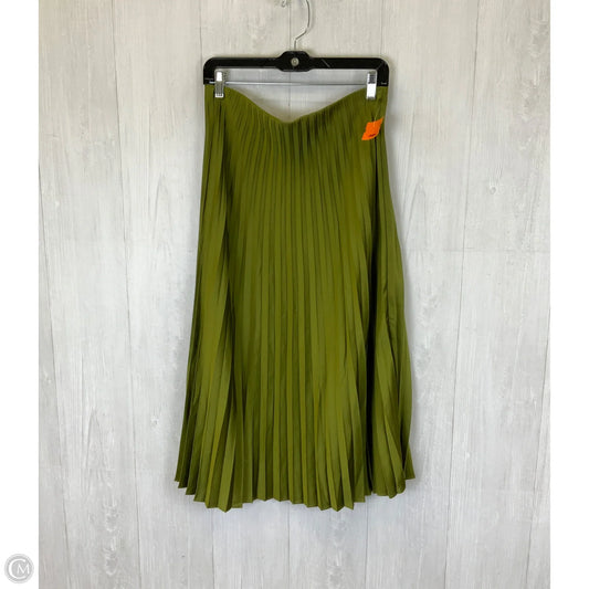 Skirt Midi By J. Crew In Green, Size: M