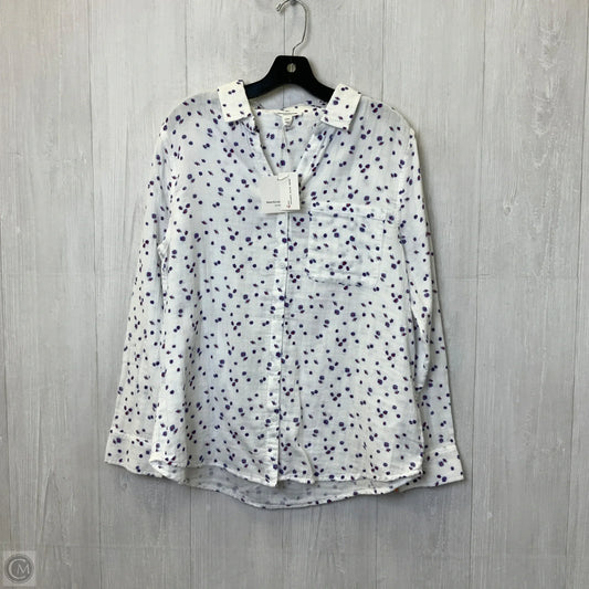 Top Long Sleeve By Beachlunchlounge In Floral Print, Size: L