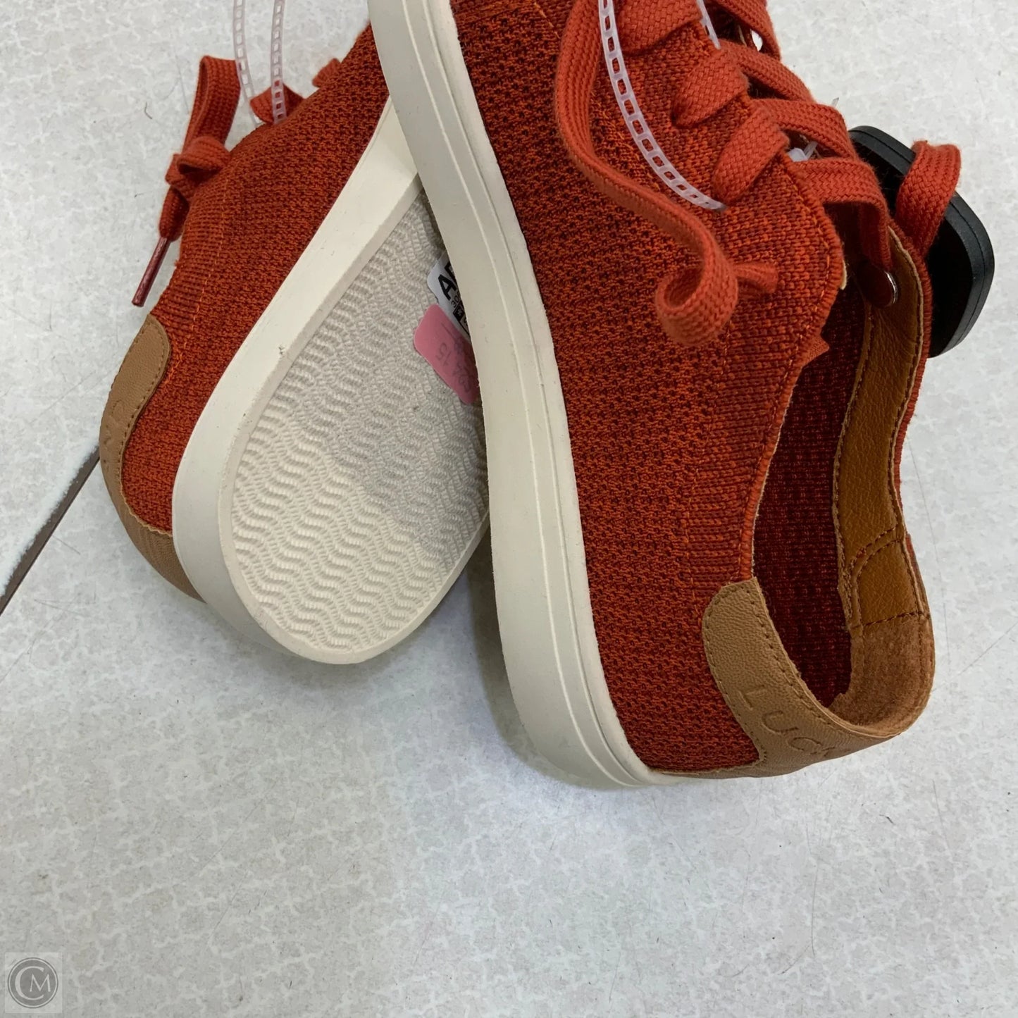 Shoes Flats By Lucky Brand In Orange, Size: 7.5