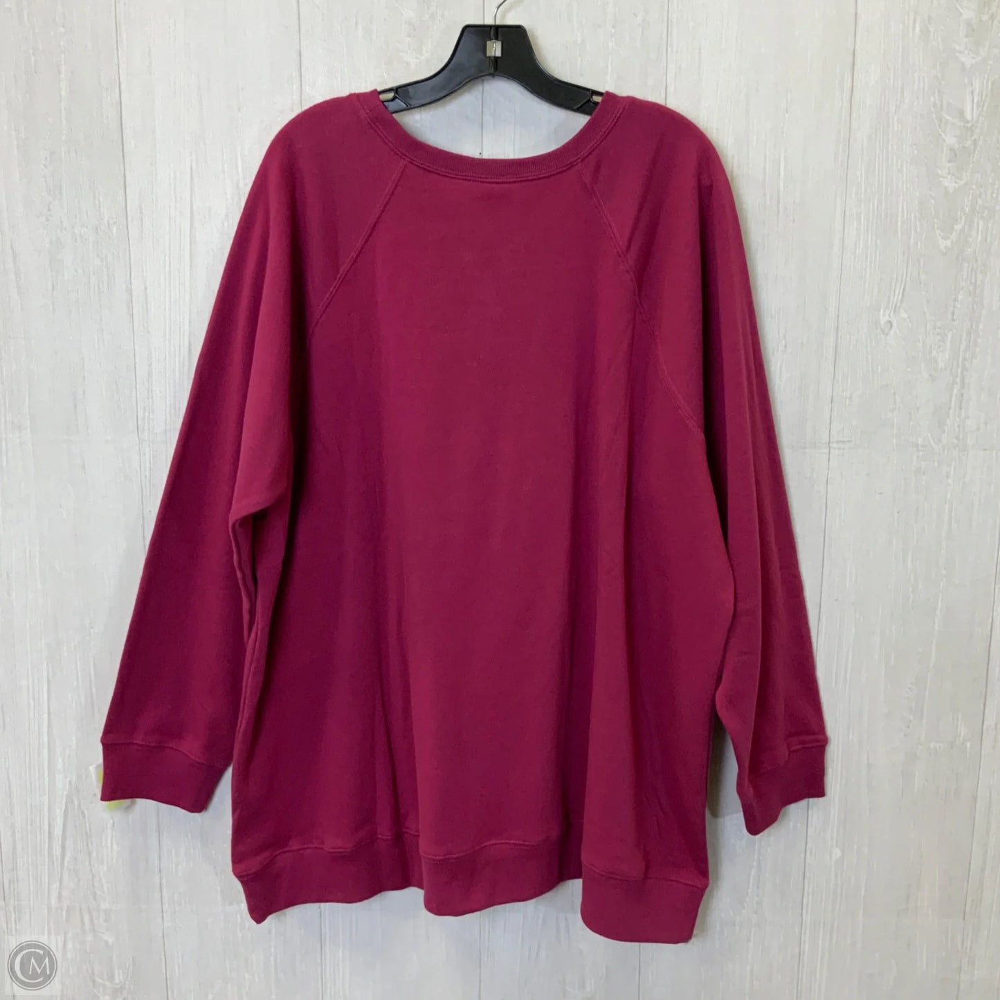 Sweatshirt Crewneck By Torrid In Purple, Size: 2x