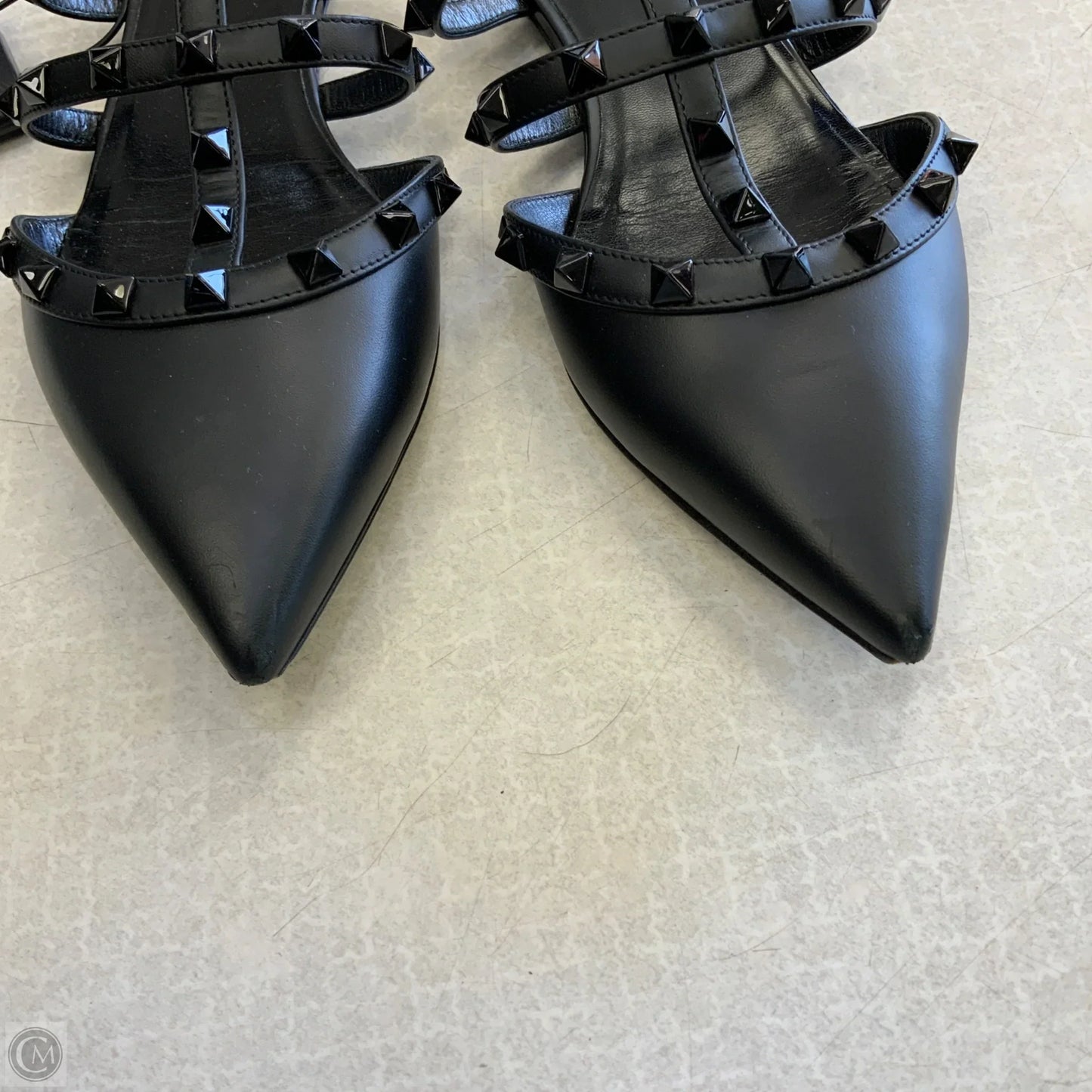 Shoes Luxury Designer By Valentino-garavani In Black, Size: 8