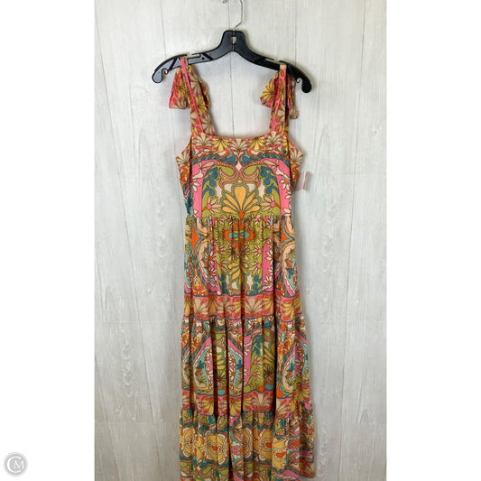 Dress Casual Maxi By Flying Tomato In Multi-colored, Size: M