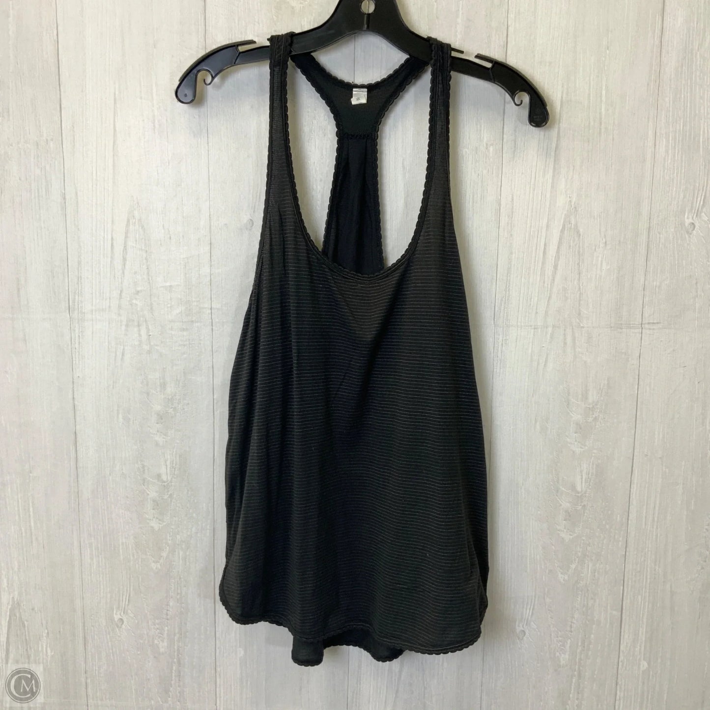 Athletic Tank Top By Lululemon In Black, Size: M