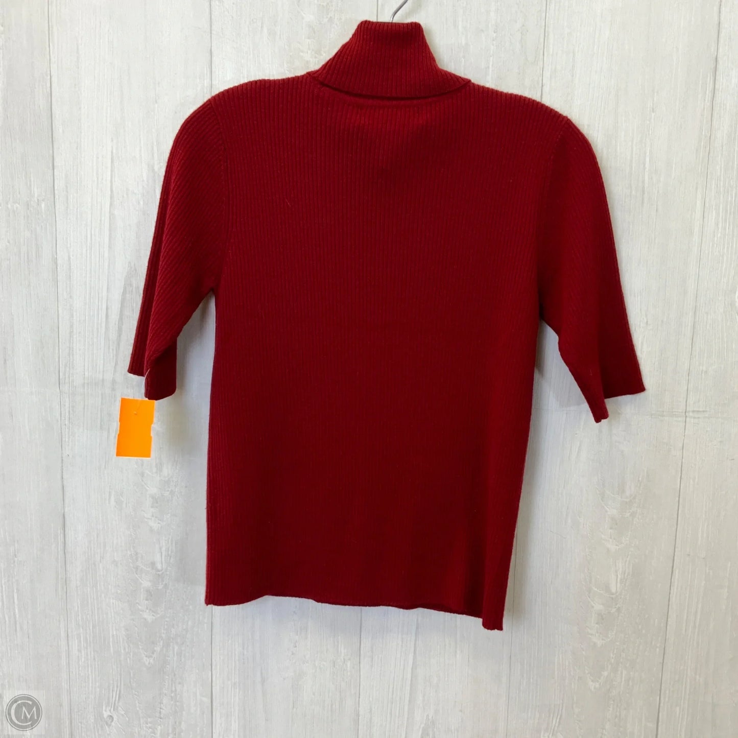 Top Short Sleeve By Jones New York In Red, Size: S