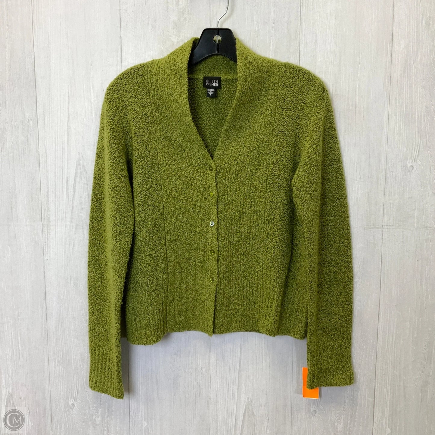 Cardigan By Eileen Fisher In Green, Size: S