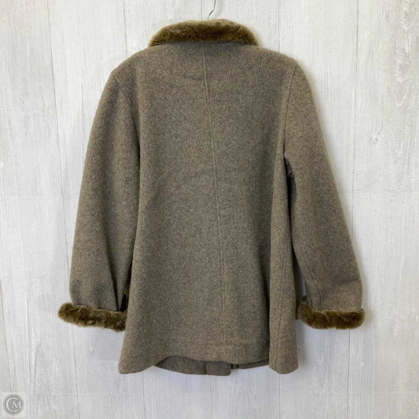 Coat Peacoat By J. Jill In Brown, Size: S