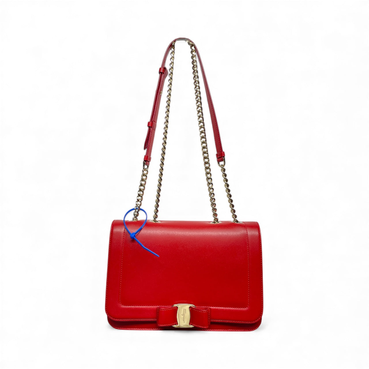 Handbag Luxury Designer By Ferragamo, Size: Medium