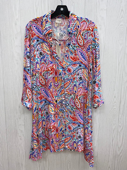 Multi-colored Dress Casual Midi Cupio, Size S