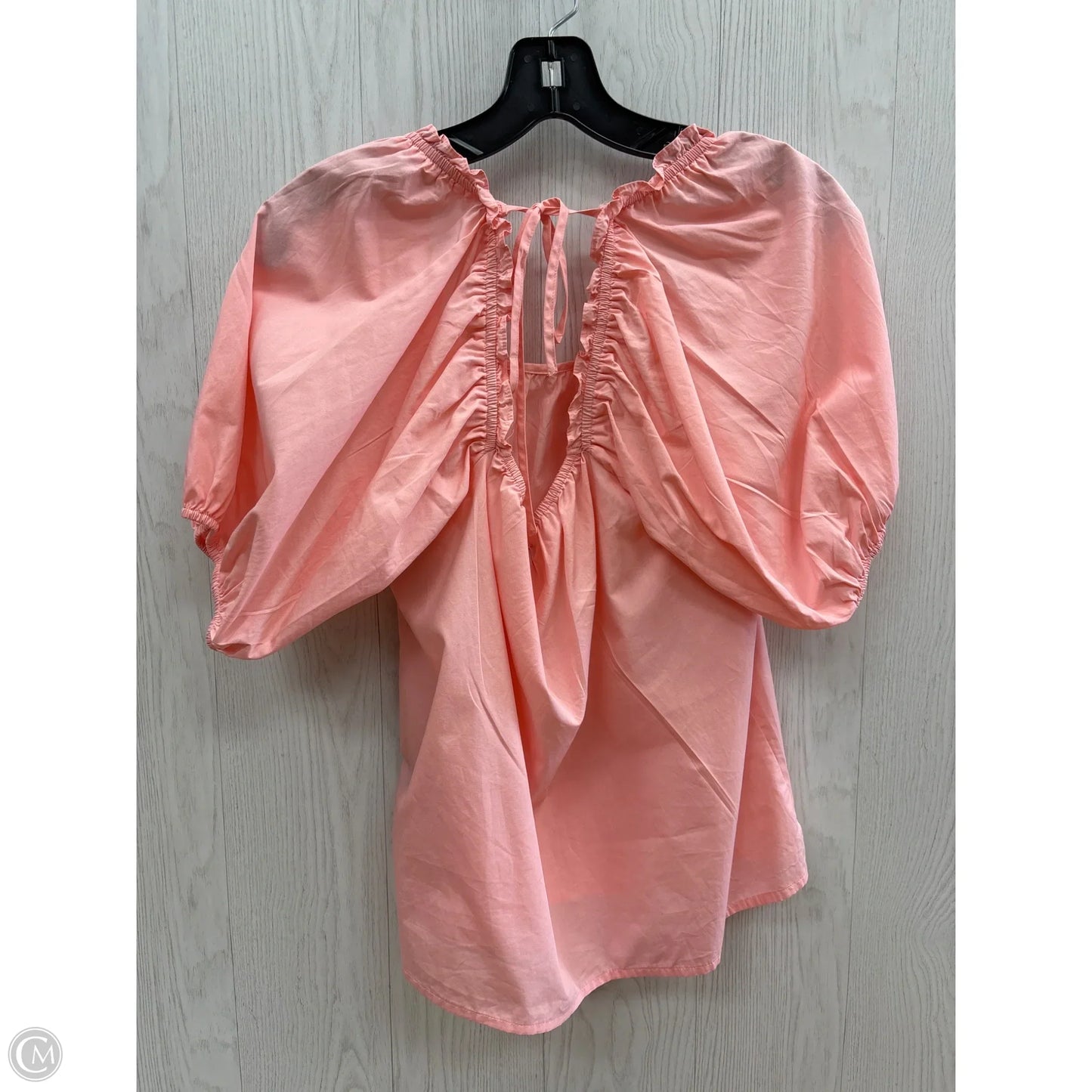Top Short Sleeve By Nine West In Pink, Size: M