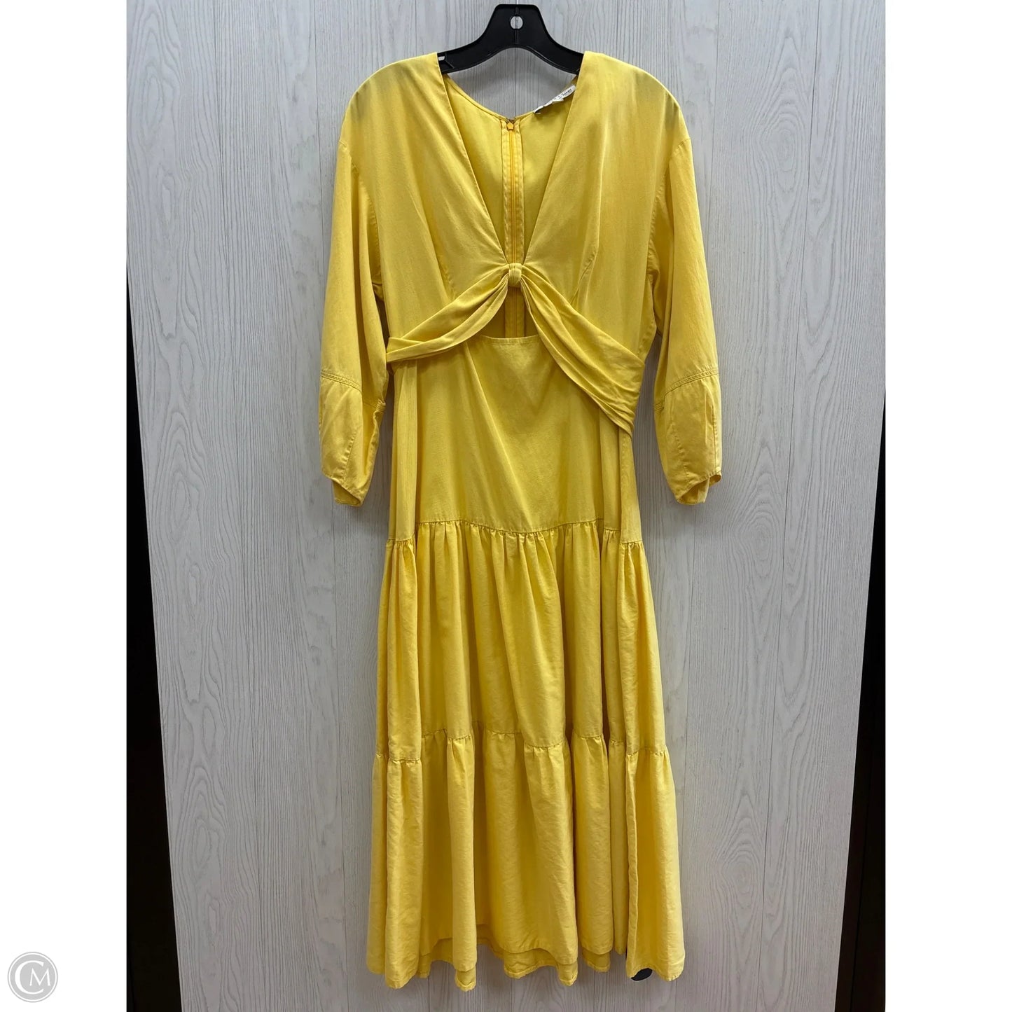 Dress Designer By Derek Lam In Yellow, Size: M