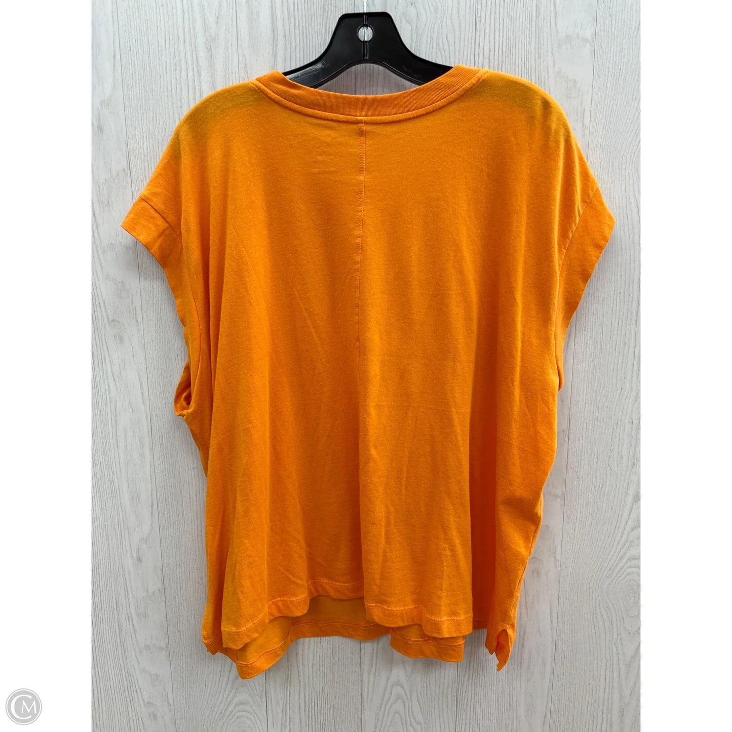 Top Sleeveless By A New Day In Orange, Size: Xxl