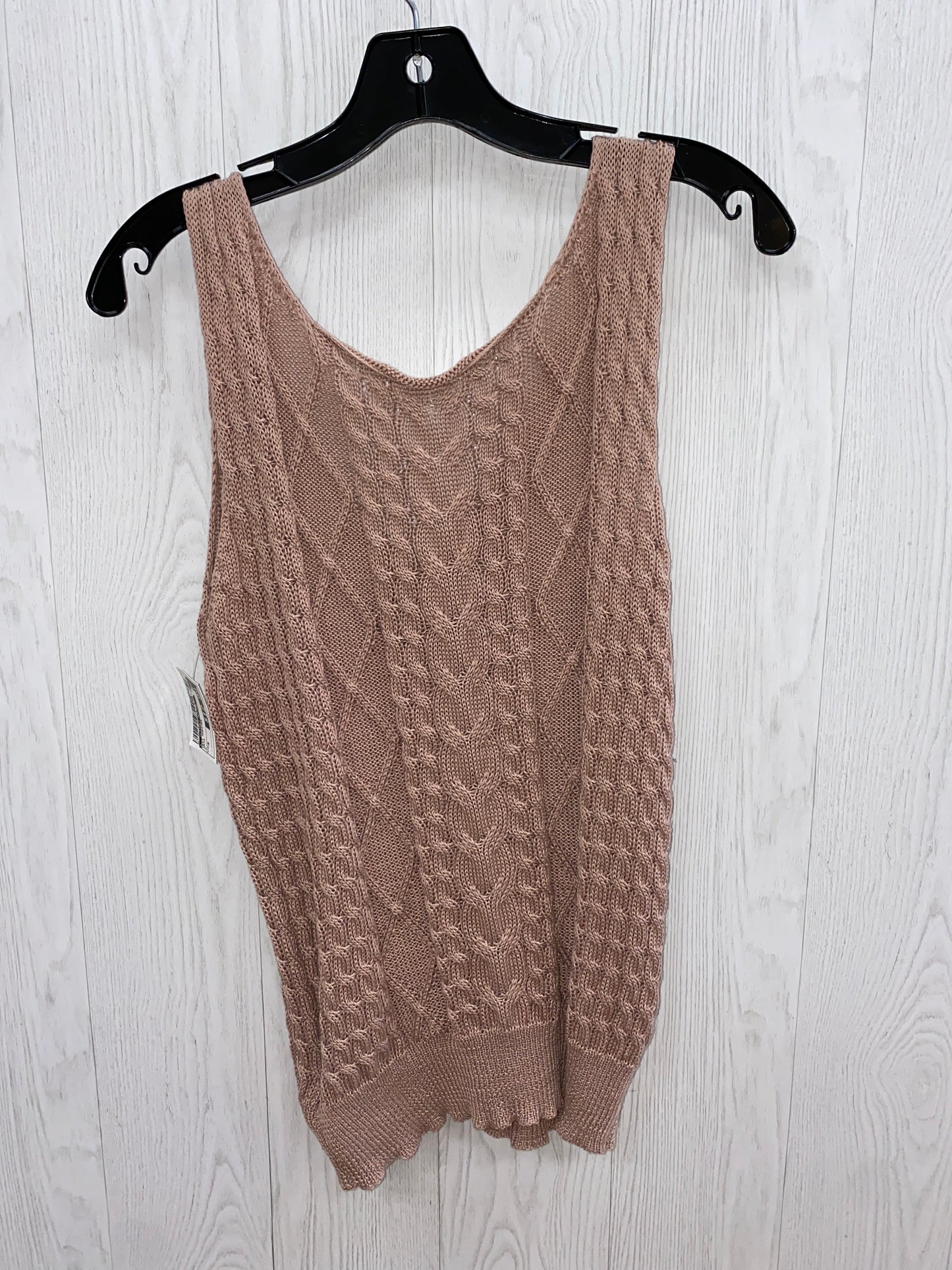 Mauve Vest Sweater Clothes Mentor, Size M