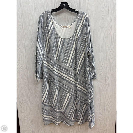 Dress Casual Short By Soft Surroundings In Blue, Size: 3x