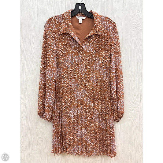 Dress Casual Short By Nine West In Tan & White, Size: S