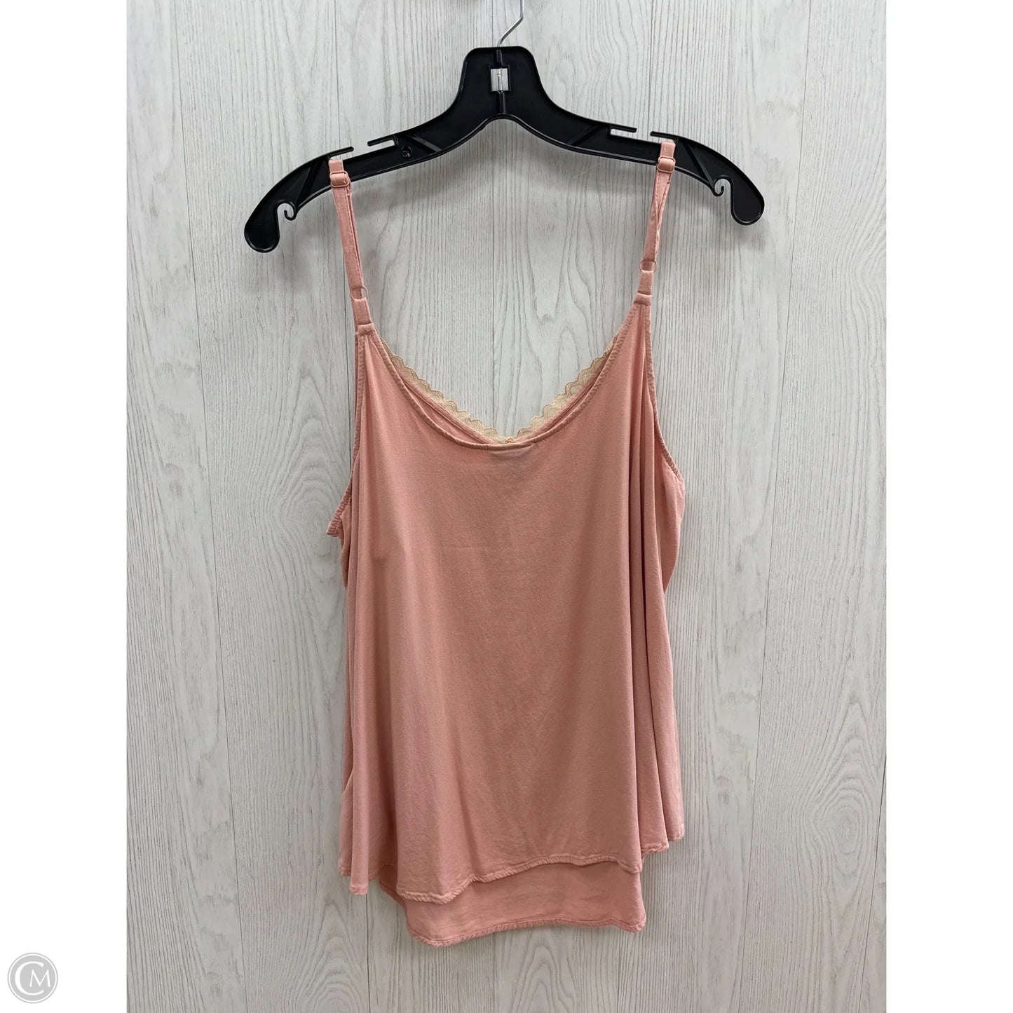 Top Sleeveless Basic By Torrid In Pink, Size: M