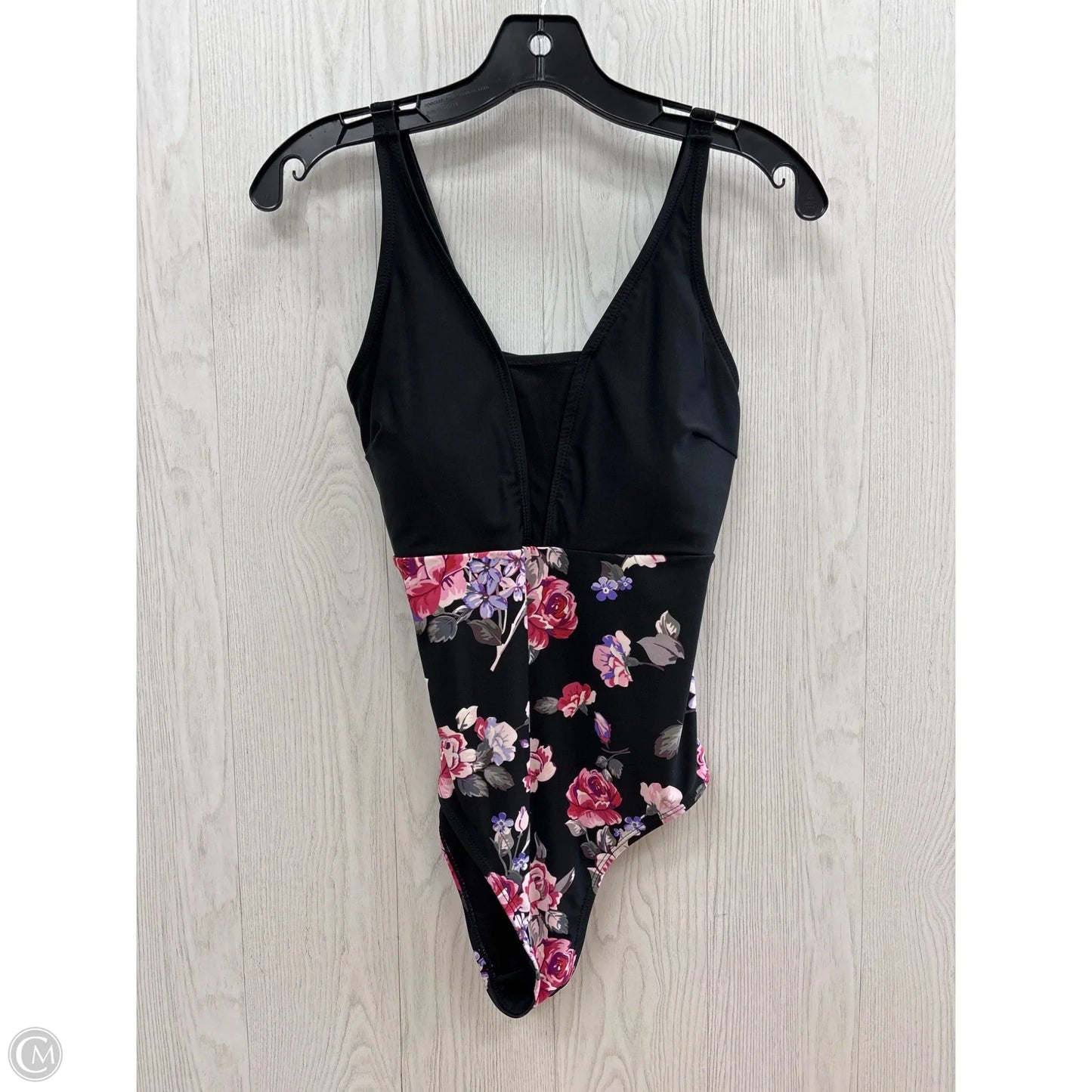 Swimsuit By Cupshe In Black & Pink, Size: S