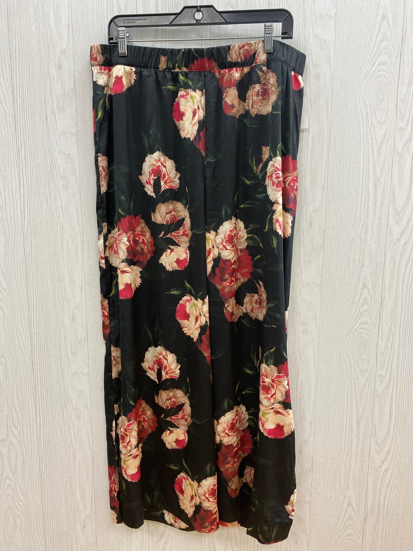 Floral Print Pajamas 2pc Express, Size L