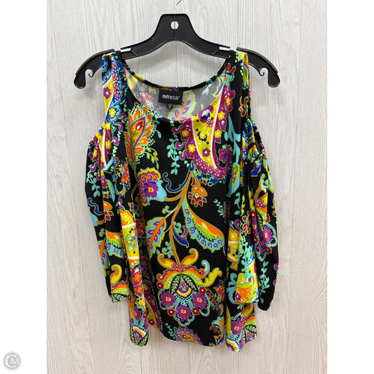 Top 3/4 Sleeve By Clothes Mentor In Multi-colored, Size: M