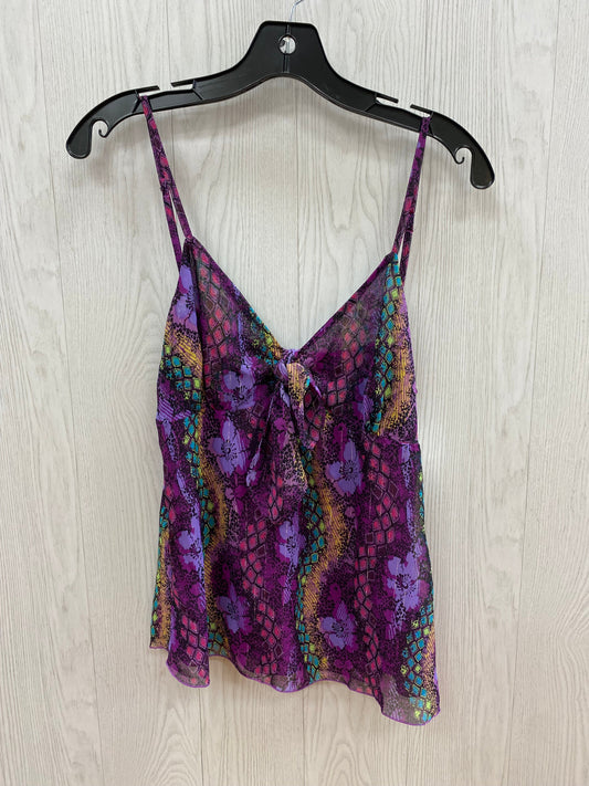 Purple Top Sleeveless Clothes Mentor, Size S