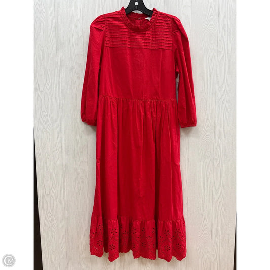 Dress Casual Maxi By Crown And Ivy In Red, Size: M