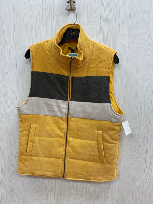 Vest Fleece By Staccato In Yellow, Size: L