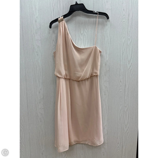 Dress Party Short By Adrianna Papell In Pink, Size: Xl