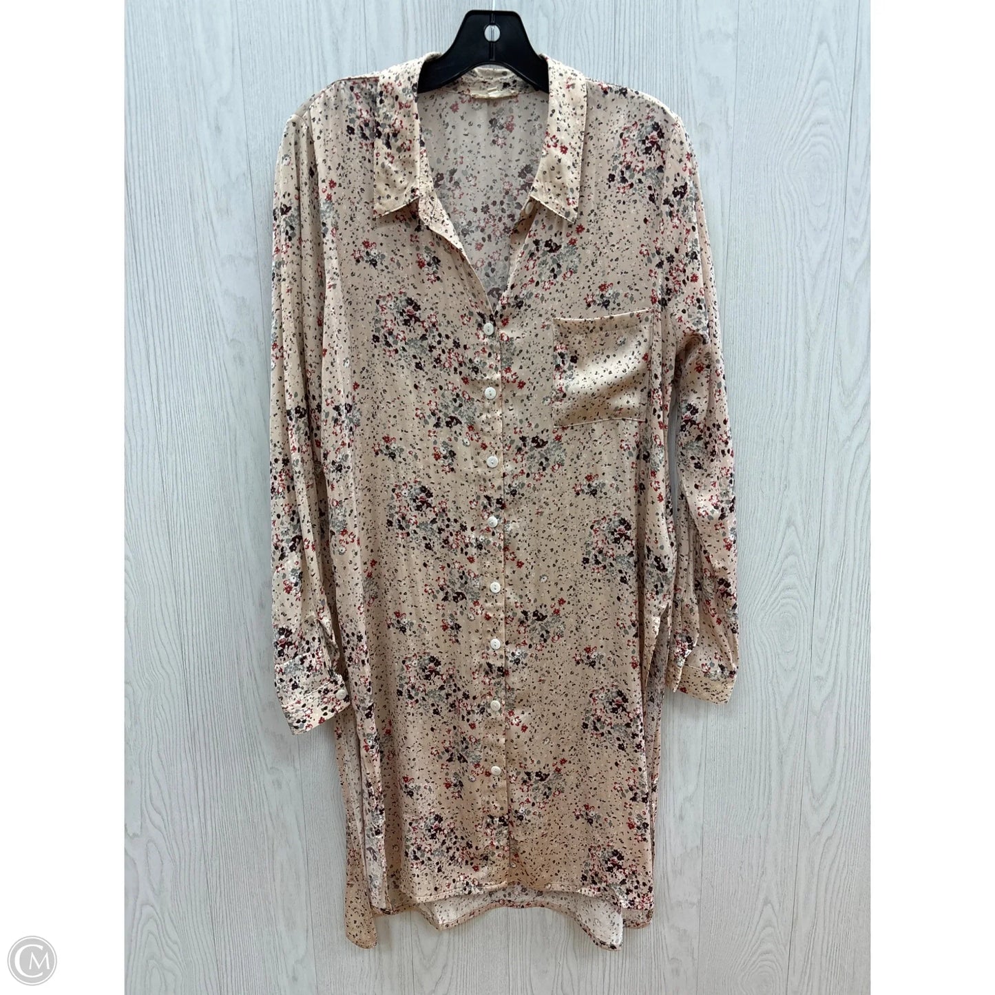 Dress Casual Short By Mystree In Floral Print, Size: L