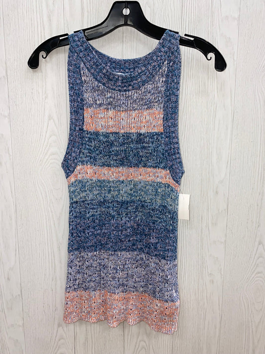 Pink Blue Top Sleeveless Gap, Size Xs