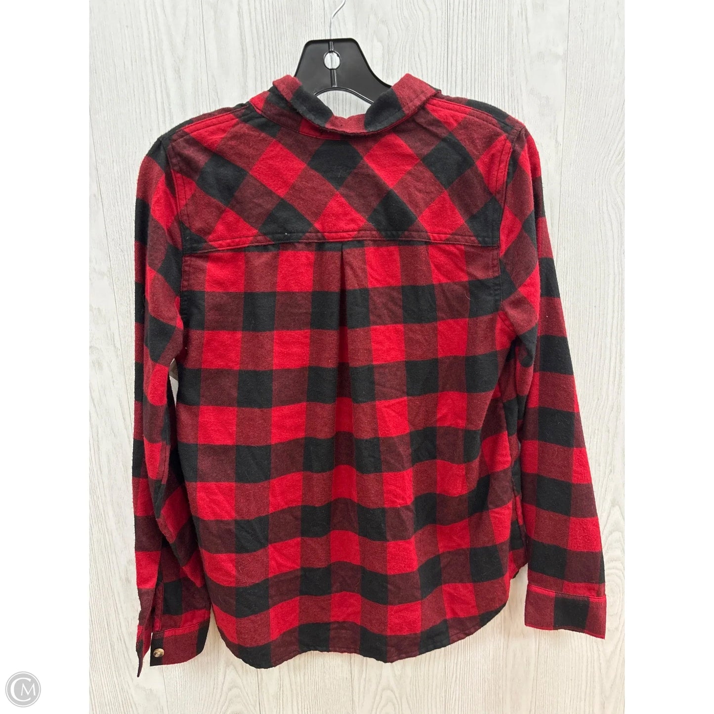 Top Long Sleeve By Maurices In Red, Size: S