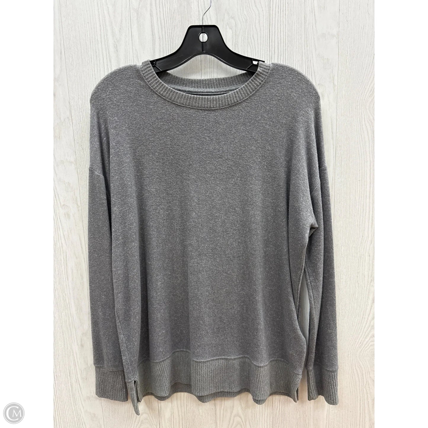 Top Long Sleeve By Time And Tru In Grey, Size: Xs