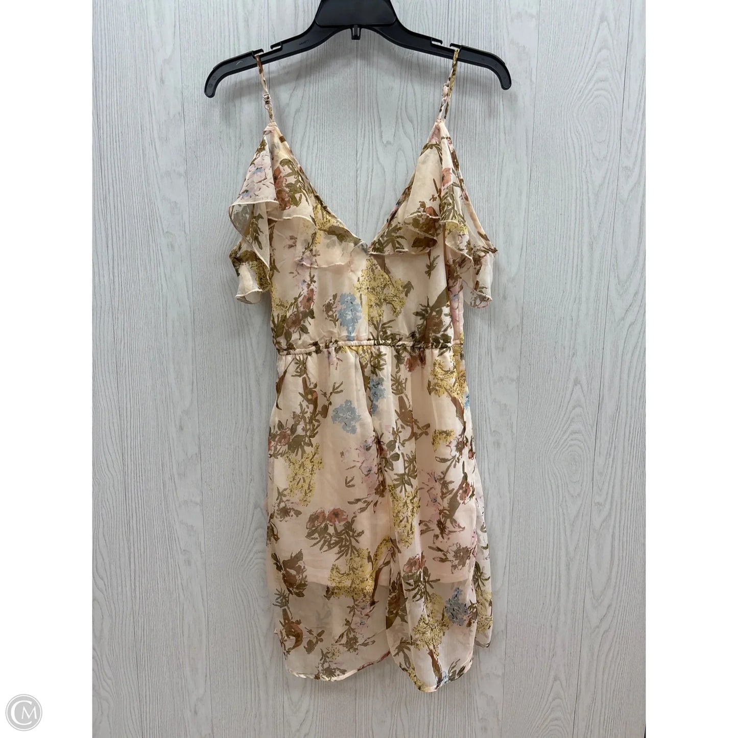 Dress Casual Short By Clothes Mentor In Floral Print, Size: Xs