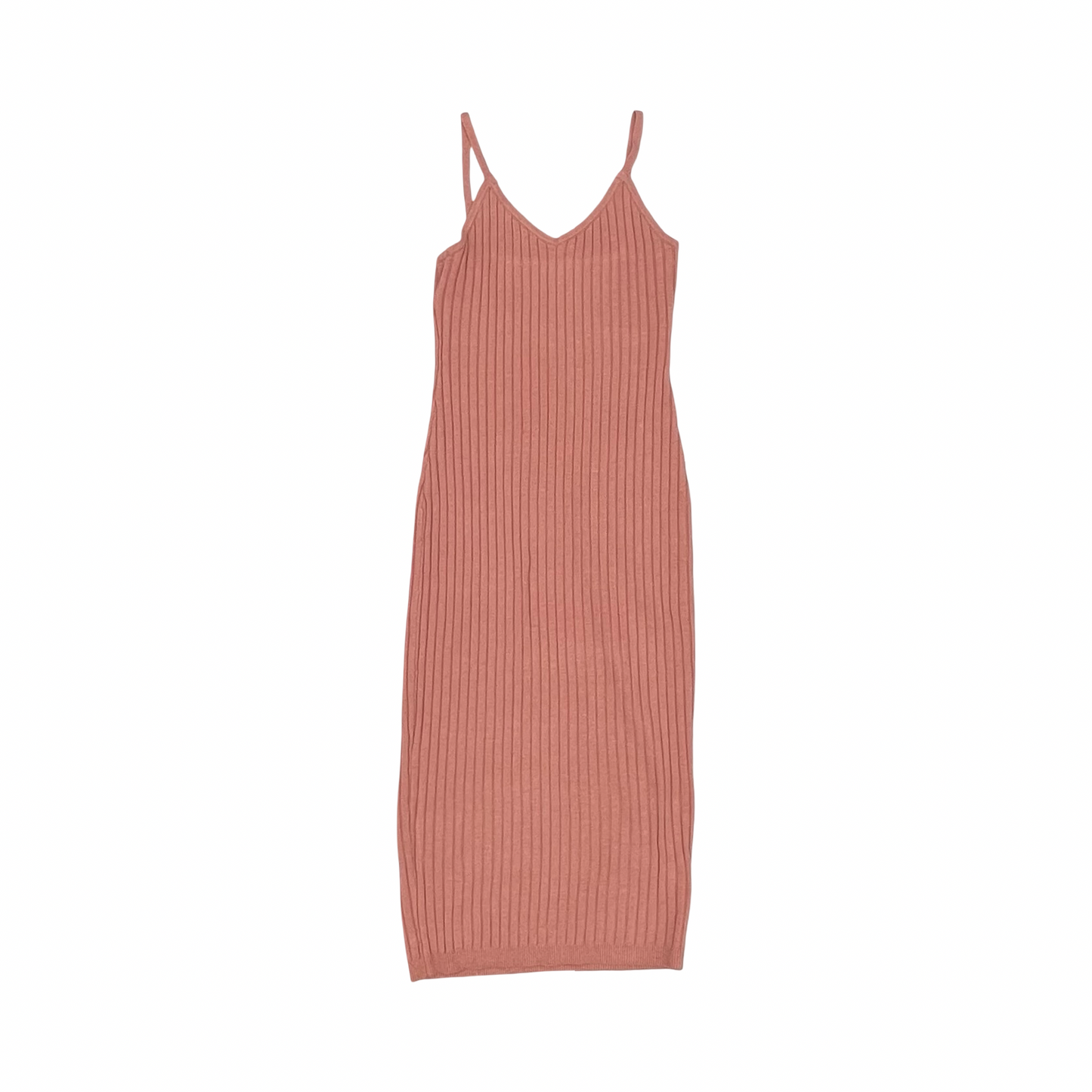 Dress Casual Midi By 7 For All Mankind In Orange, Size:S