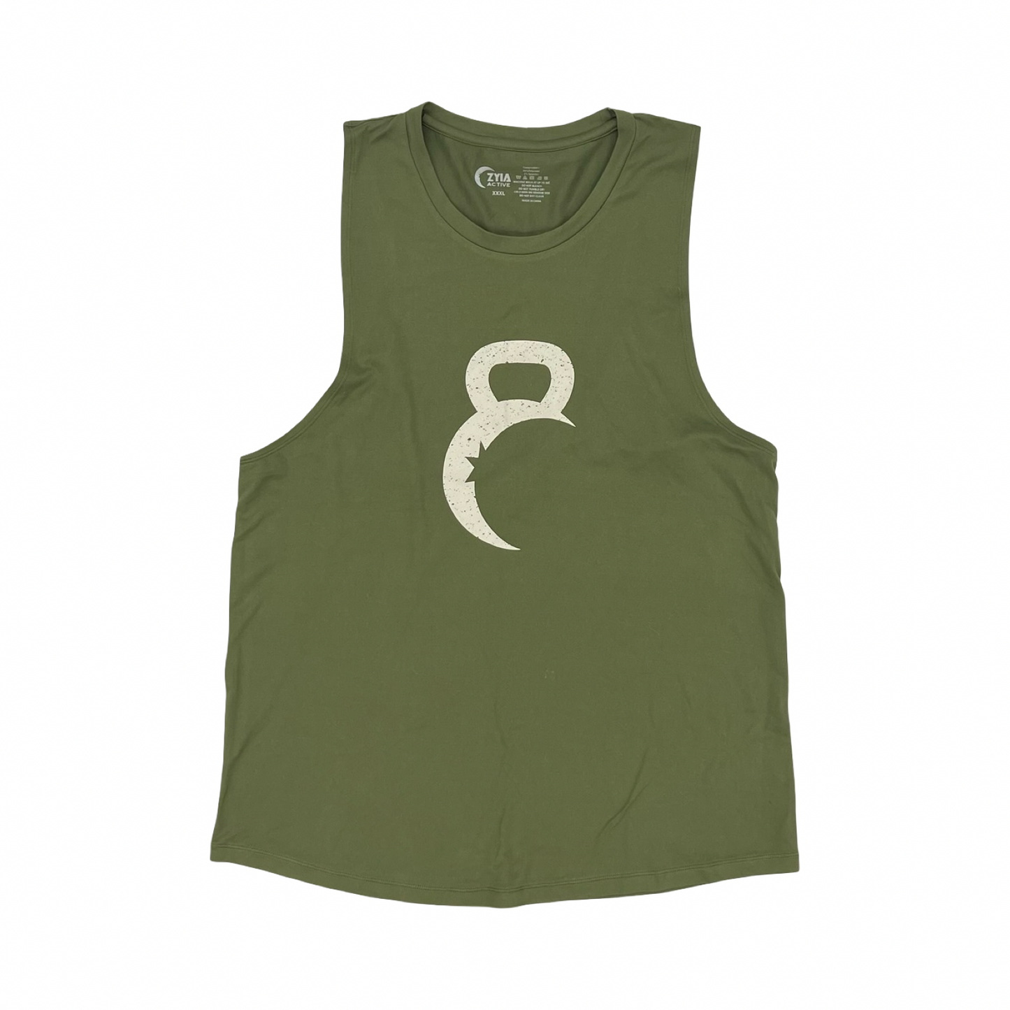 Athletic Tank Top By Zyia In Green, Size:Xxxl