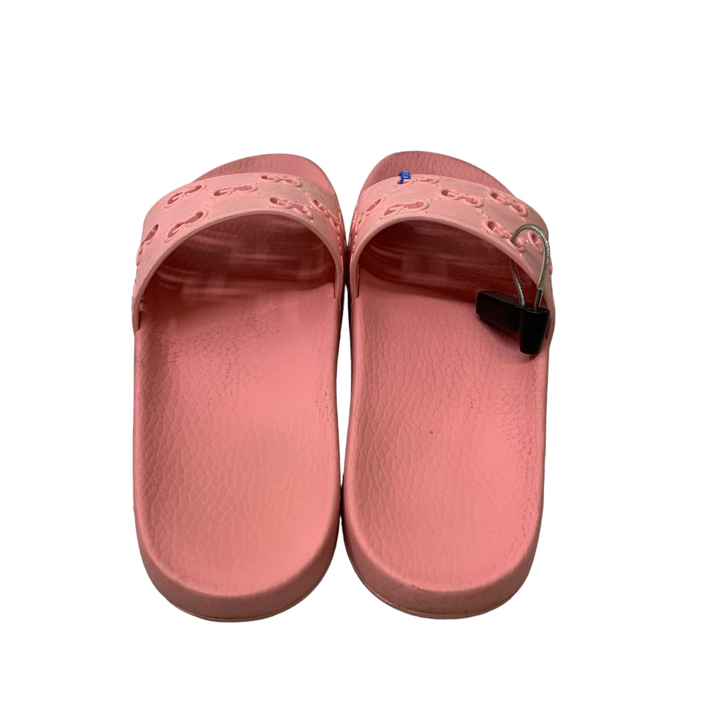 Pink Sandals Luxury Designer Gucci, Size 11.5