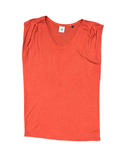Top Ss By Cabi In Orange, Size:S