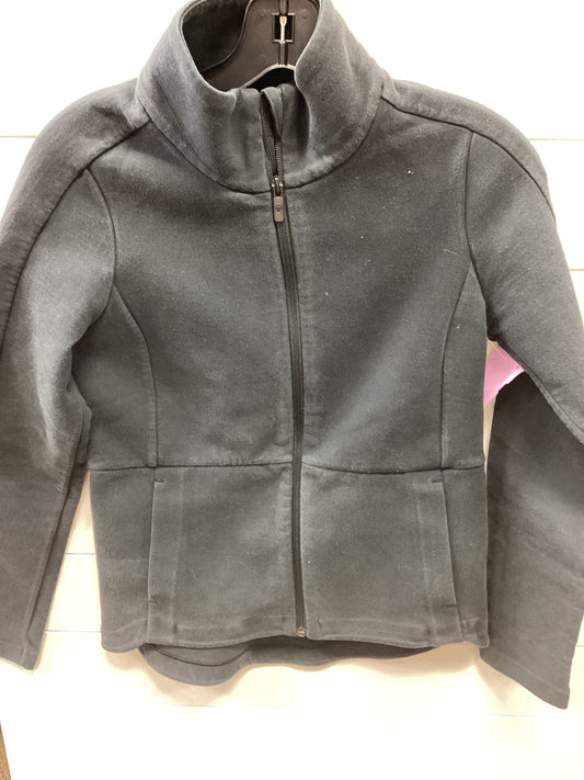 Athletic Top Ls Crewneck By Lululemon In Black, Size:6