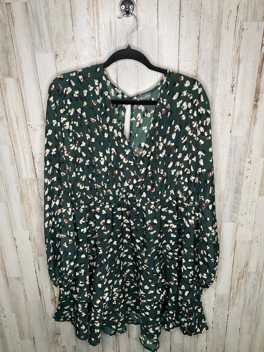 Green Dress Casual Short Altard State, Size 2x
