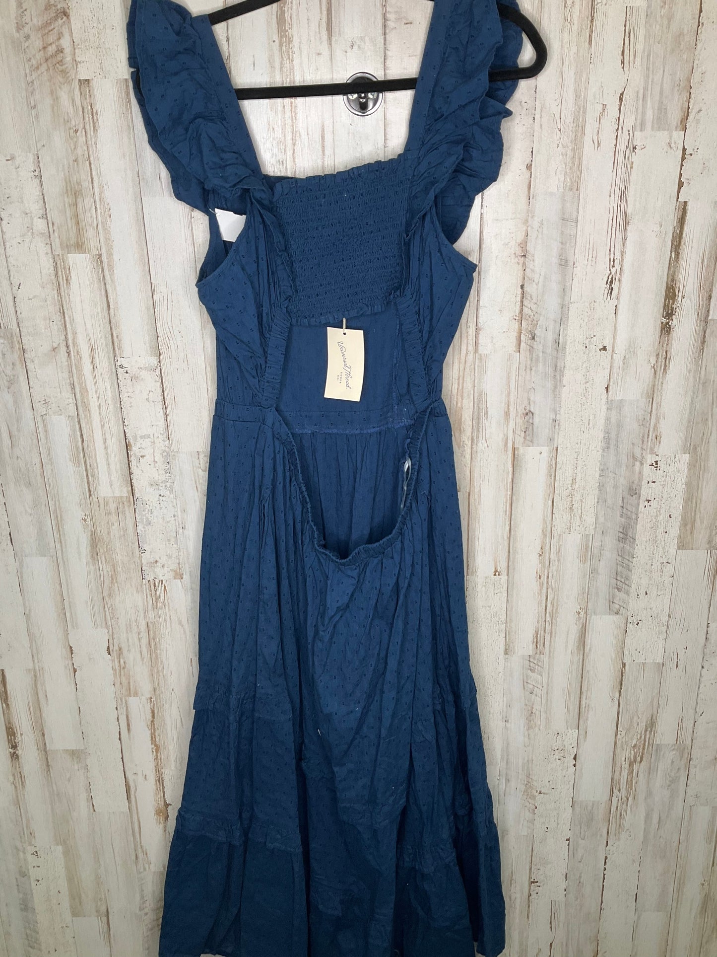 Blue Dress Casual Maxi Universal Thread, Size 2x