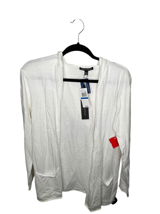 Cardigan By Cable And Gauge In White, Size: Xl