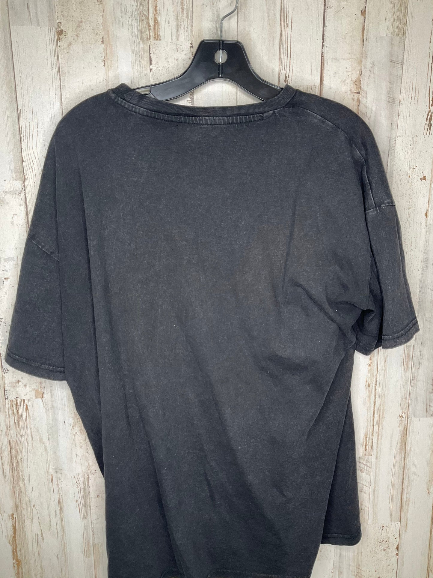 Black Top Short Sleeve Clothes Mentor, Size S