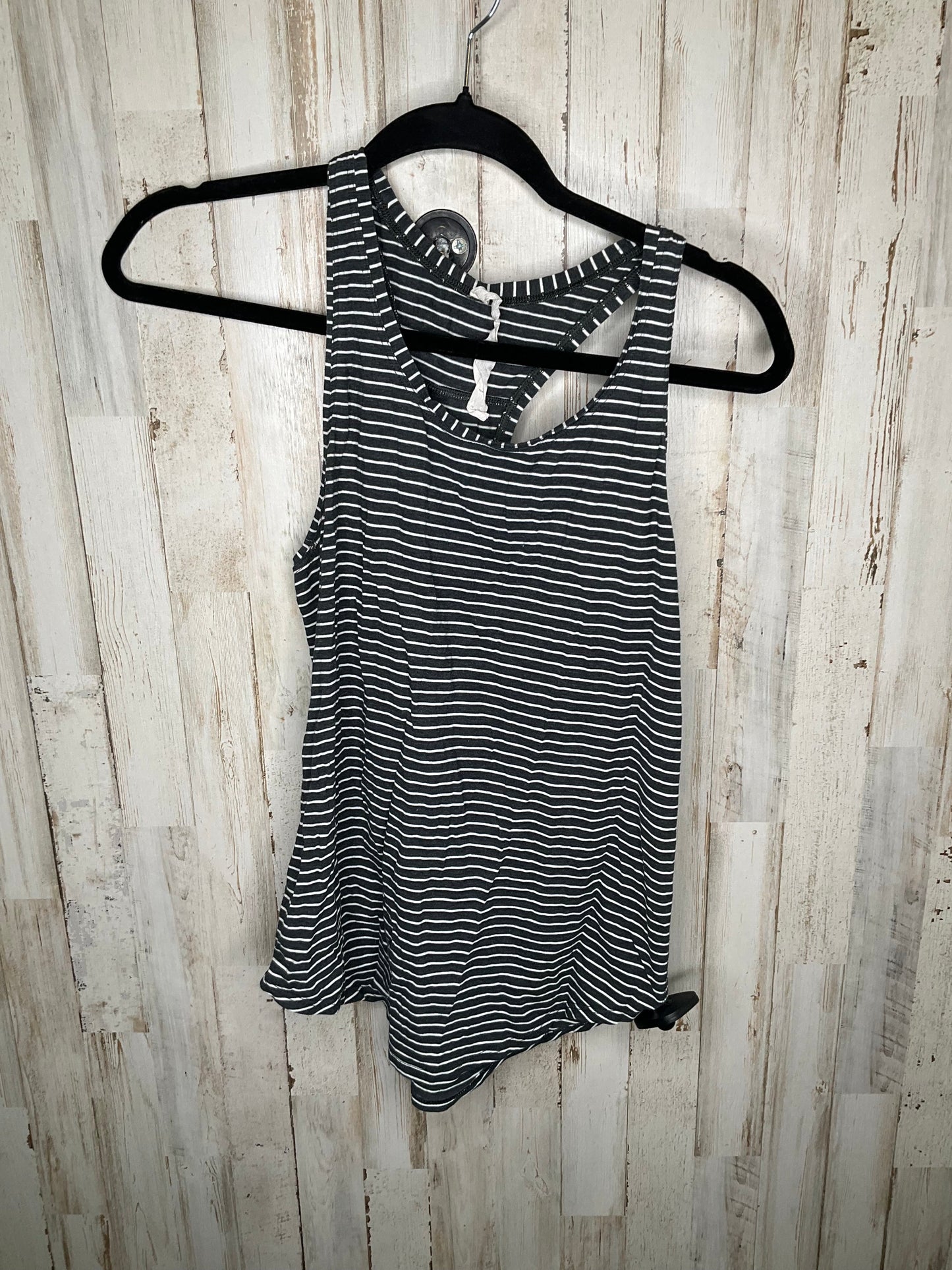 Striped Pattern Athletic Tank Top Lululemon, Size S