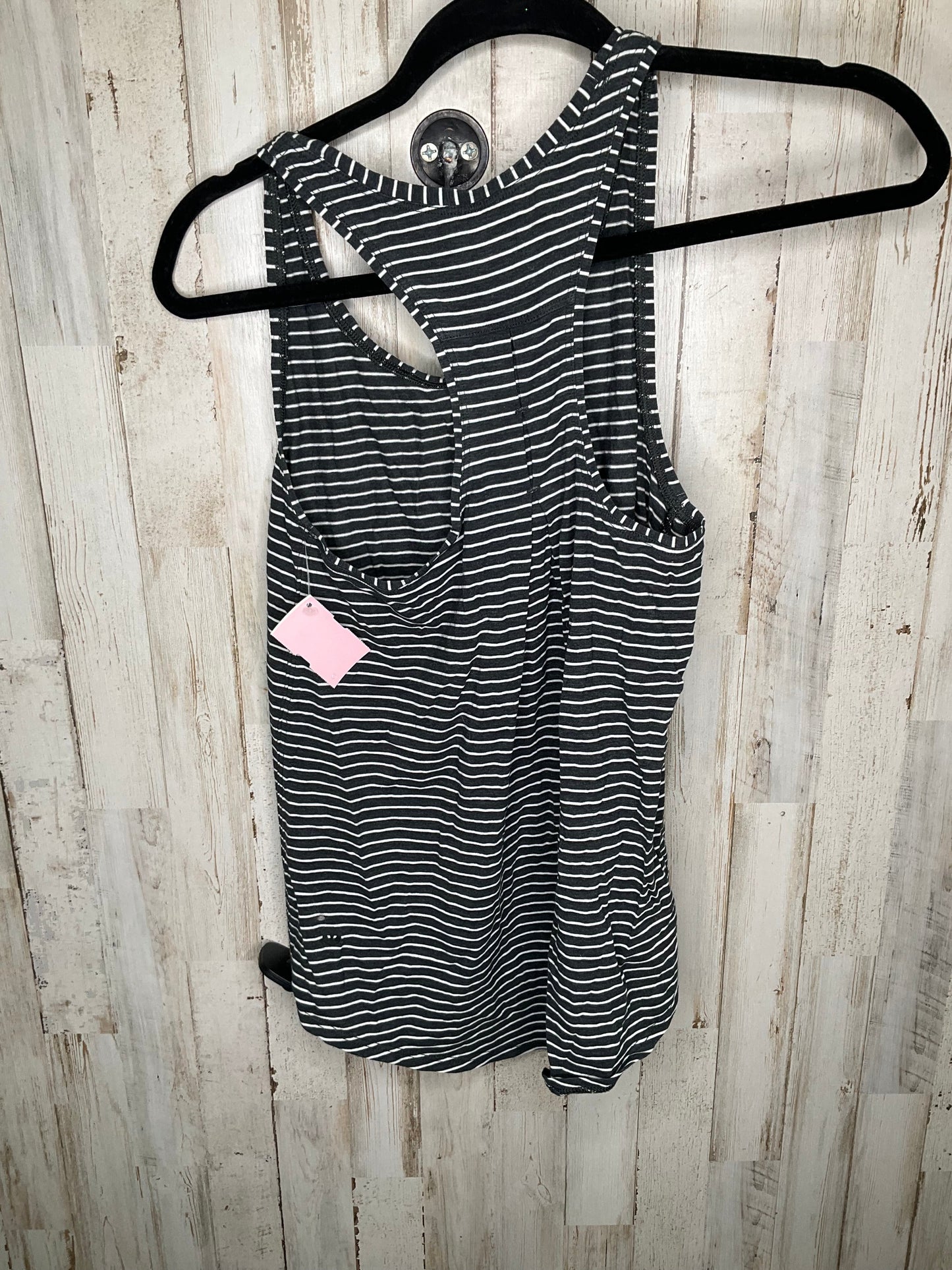 Striped Pattern Athletic Tank Top Lululemon, Size S