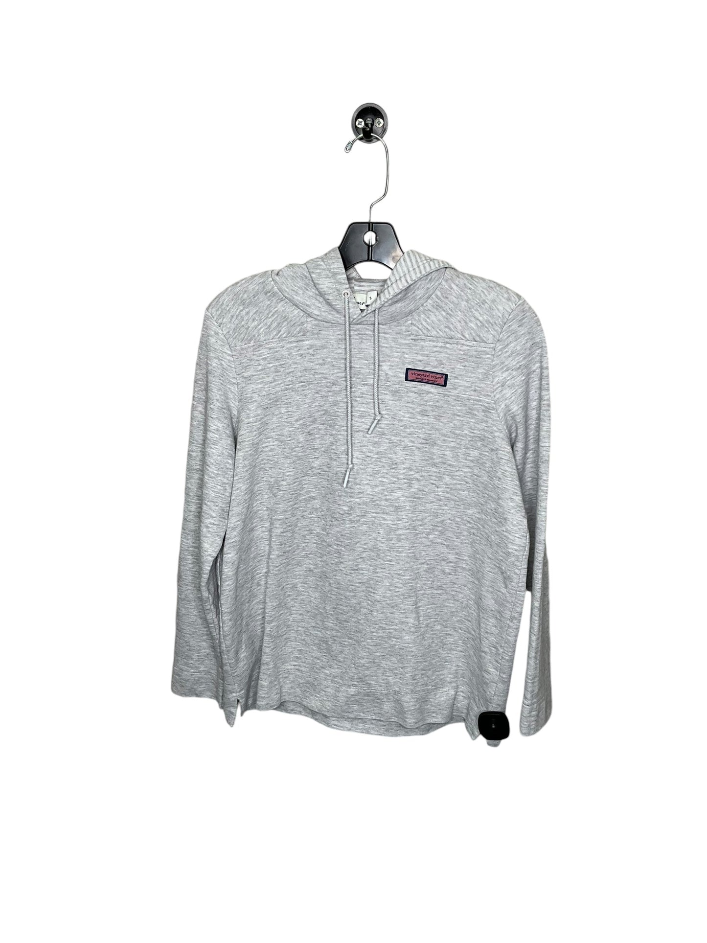 Sweatshirt Hoodie By Vineyard Vines In Grey, Size: S